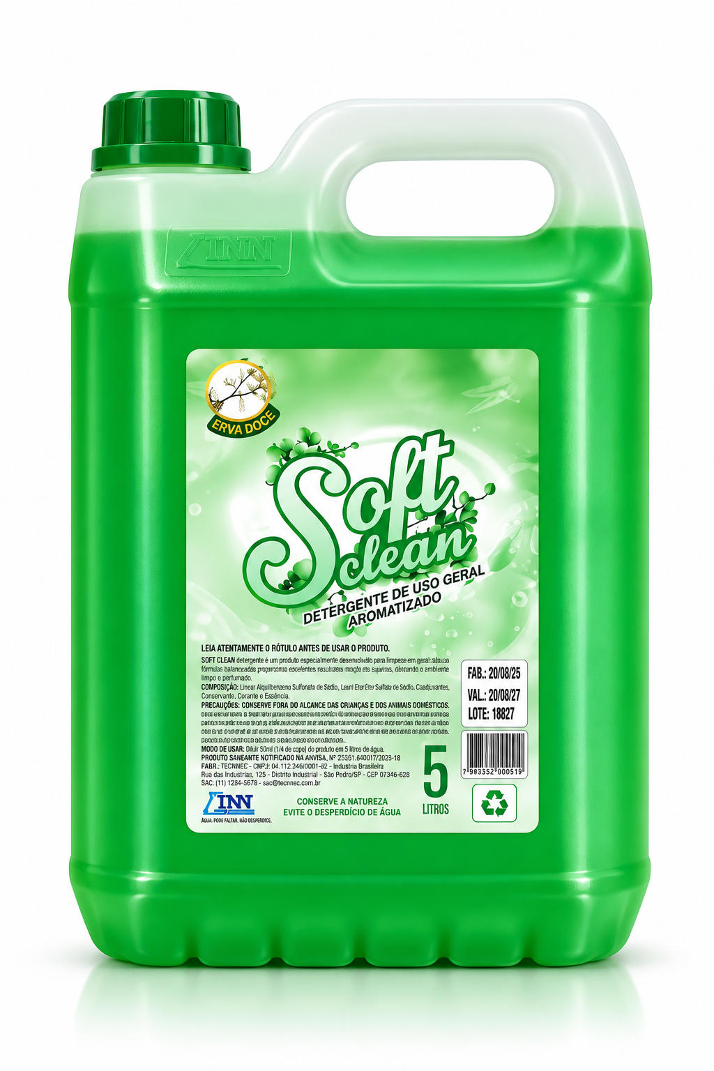 Sabonete Erva Doce Clean 5L