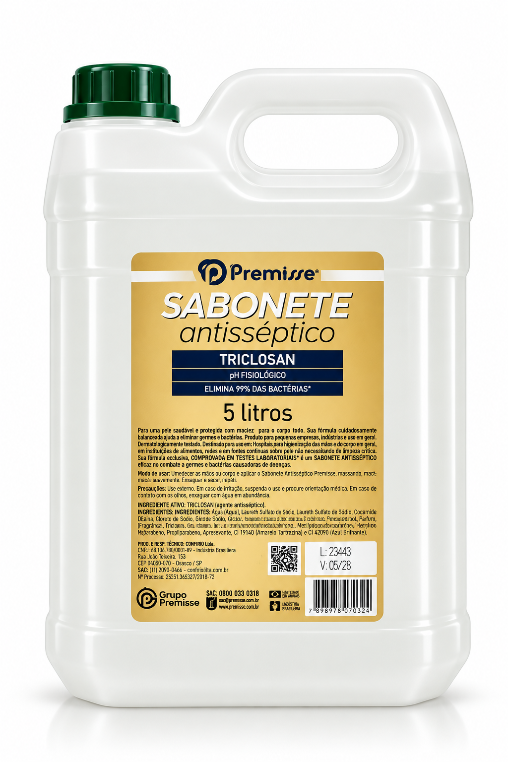Sabonete Antisséptico 5L