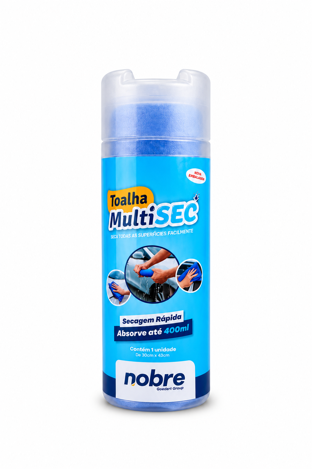 Toalha Ultra Absorvente 66cmx43cm
