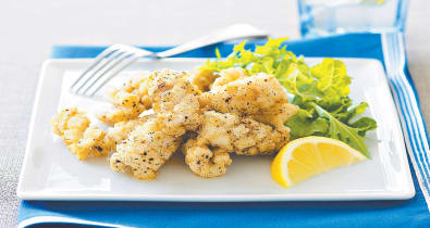 Lemon Pepper Calamari Entree | Starters Dish | Michelangelo's Aspendale Gardens