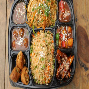 Asian-Chinese Veg Thali