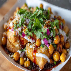 Veg Samosa with Chana
