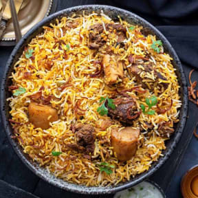 Haveli Ghee Roast Mutton Biryani
