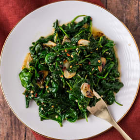 Palak Fry
