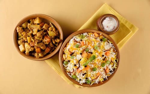 Order Vegetable Biryani Online - Curry Kingdom