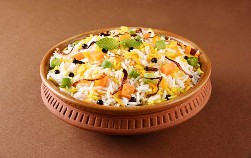 Order Vegetable Biriyani  Online - Welcome Indian Restaurant