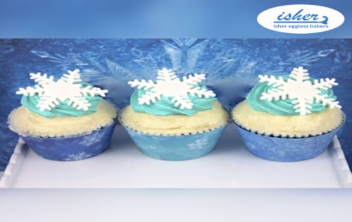Snowflakes - Isher Eggless Bakers Clayton