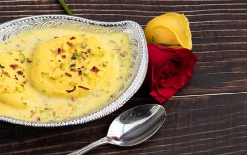 Order RASMALAI (2 PCS) Online - Tandoori Hub