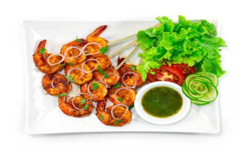 Order TANDOORI GARLIC PRAWN (8 pcs) Online - Tandoori Hub