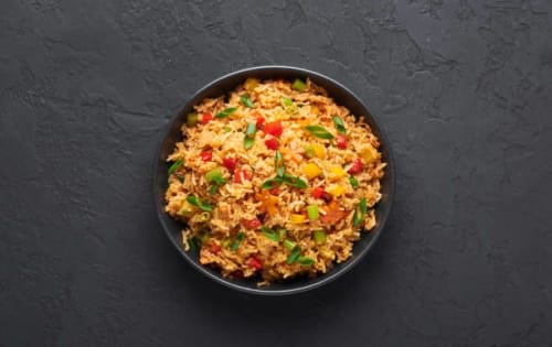 Order SCHEZWAN FRIED RICE (VEG / PANEER / EGG / CHICKEN) Online - Tandoori Hub