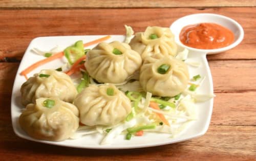 Order Veg Momos(6pcs) Online - The Tadka Club