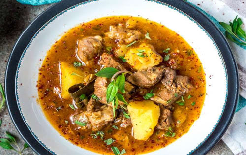 Order Lamb Potatoes Online - The Tadka Club