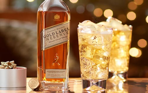 Order Johnnie Walker Gold Lable Reserve Blended Scotch Whisky Online - Masalabar Officer