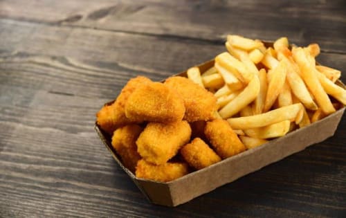 Order CHICKEN NUGGETS & CHIPS Online - Double Pour