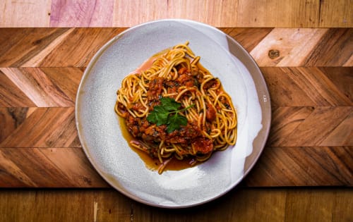 Lunch Spaghetti Napoletana