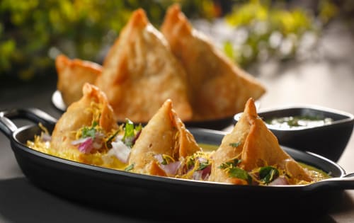 Order Samosa chaat Online - Tikka Twist Melton