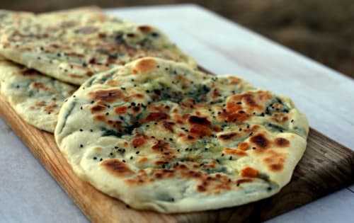 Order Cheese & Spinach Naan - Nepa Bliss