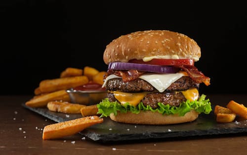 Order Highways Philly Cheese Steak Deluxe with Bacon Online - Highway Eats Narre Warren