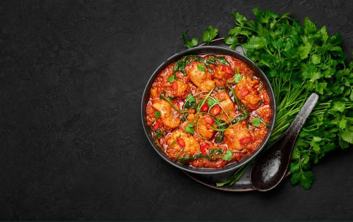 Order CHICKEN VINDALOO Online - Bikaner Sweets & Curry Cafe