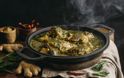 Order CHICKEN SAAG Online - Bikaner Sweets & Curry Cafe