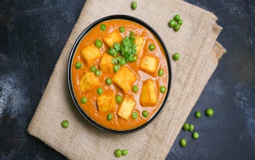 Order MUTTER PANEER Online - Bikaner Sweets & Curry Cafe