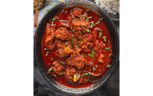 Order Goat Vindaloo Online - Maharaja Northcote