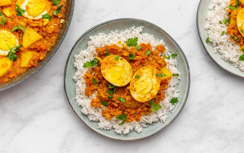 Order Egg Curry With Rice Online - Butter Chicken Factory