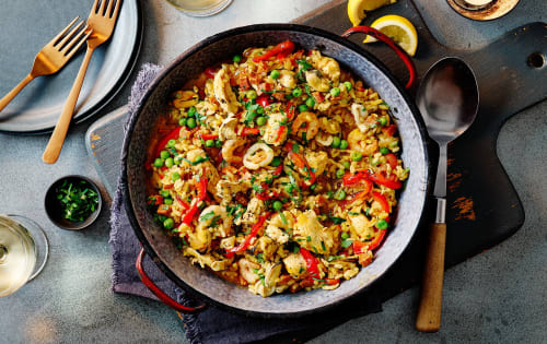 Order Chicken Paella Online - Mexico City Cantina