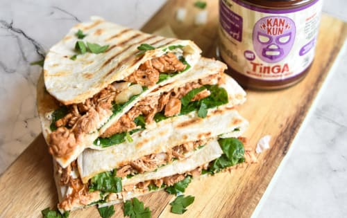 Order Tinga Chicken Quesadilla Online - Mexico City Cantina