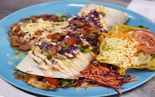 Order Vege Burrito Online - Carlos Cantina Boronia