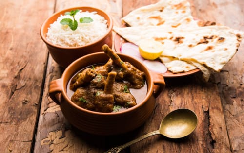 Order Goat Curry Thali Online - Taste Of Amritsar