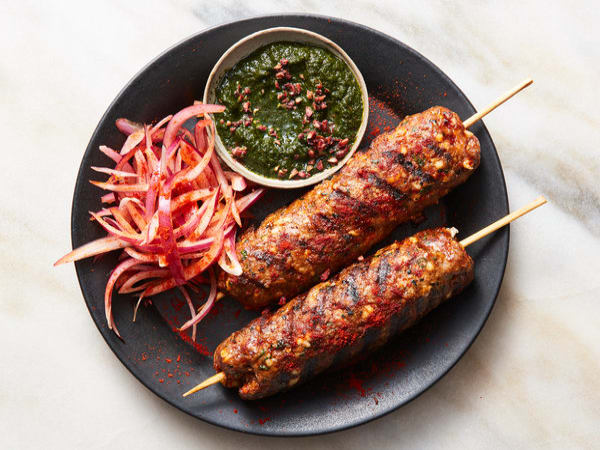 Order Lamb Seekh Kebab (4 pcs) Online - Welcome Indian Restaurant