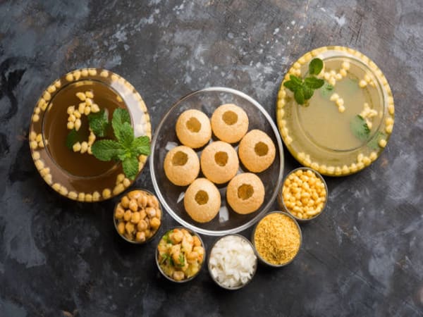 Order Pani Puri (6pcs) Online - Welcome Indian Restaurant