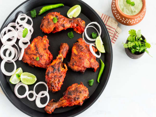 Order Tandoori chicken  Online - Masalabar Officer