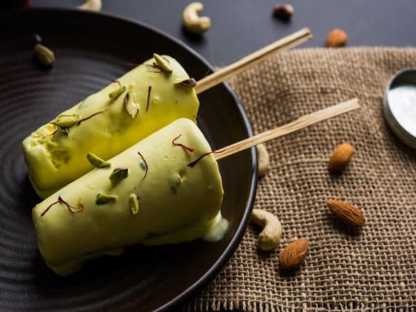 Order Home made pista Kulfi  Online - Welcome Indian Restaurant