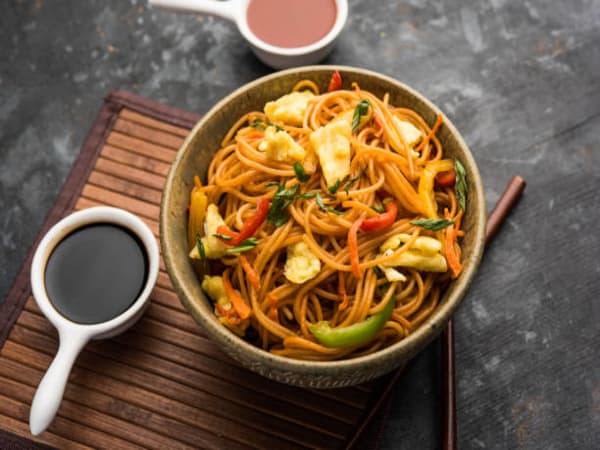 Schezwan Egg Noodles