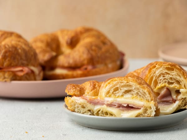 HAM & CHEESE CROSSIANT - Double Pour