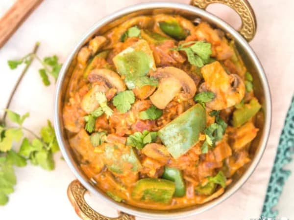 Order Kadhai Mushroom Online - Curry Kingdom