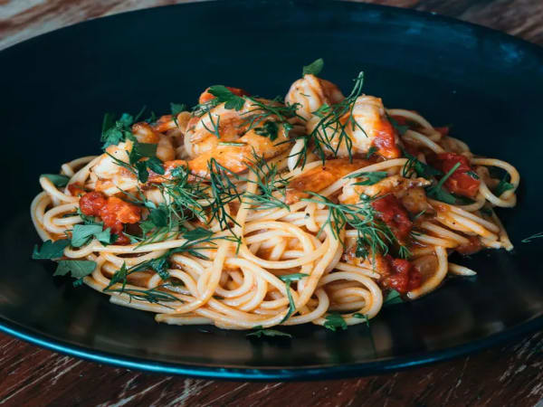 Order CALAMARATA WITH PRAWNS & Nduja Online - Rococo Acland