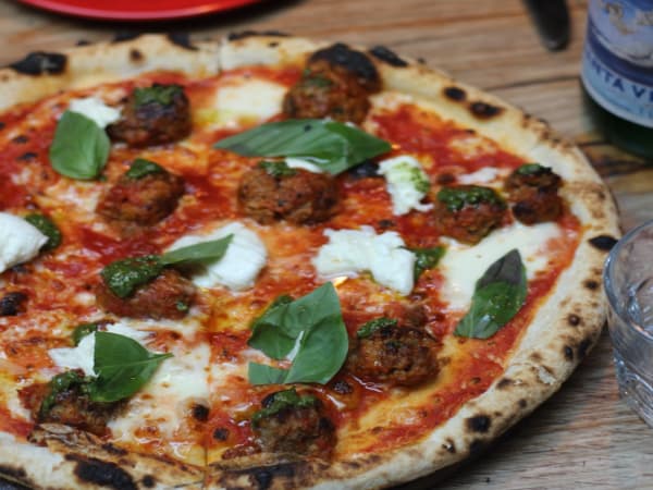 Order CLASSIC ITALIAN MEATBALLS PIZZA Online - Rococo Acland