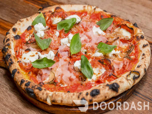 Order DUE SALUMI PIZZA Online - Rococo Acland