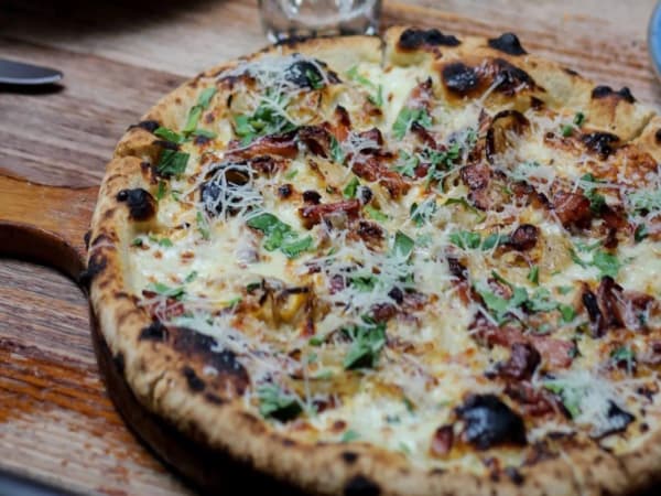 Order CARBONARA PIZZA Online - Rococo Hawthorn