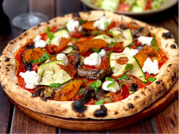 Order VEGAN Char-Grilled Vegetable Pizza Online - Rococo Acland