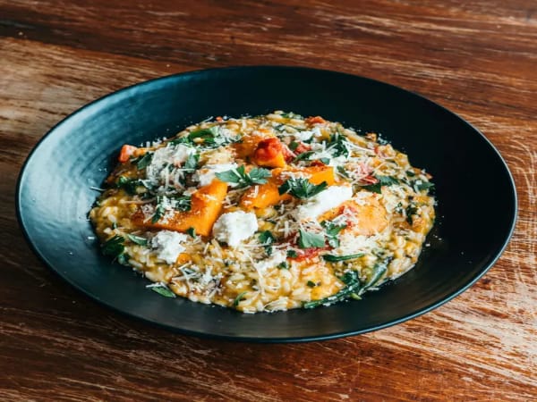 Order Vegan Roasted Pumpkin Risotto Online - Rococo Hawthorn