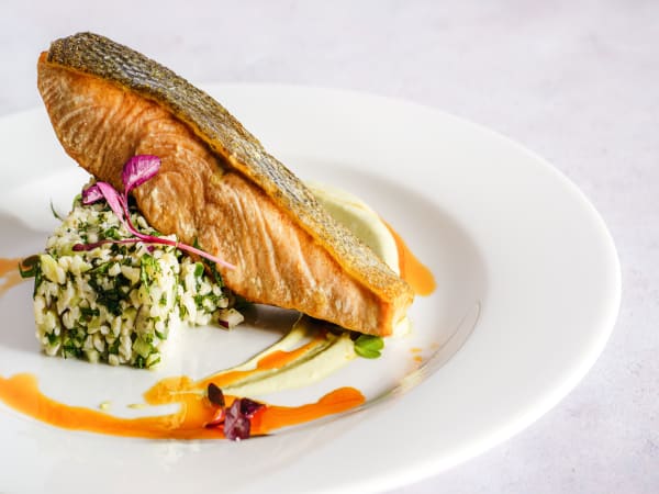 Order CRISPY SKIN SALMON Online - St Martin's Cafe