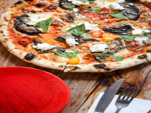 Order VEGAN Char-Grilled Eggplant Pizza Online - Rococo Acland