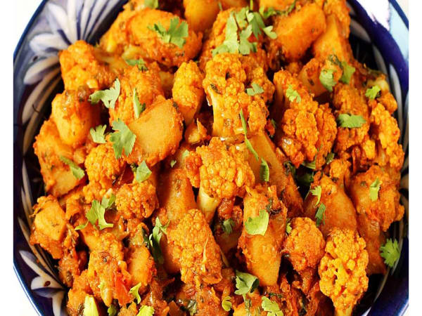 Spicy Aloo Gobi (No Onion No Garlic) Online - Maharaja Preston