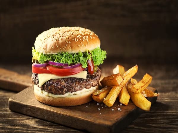 Order Beef Classic Burger Online - Snappy Pizza