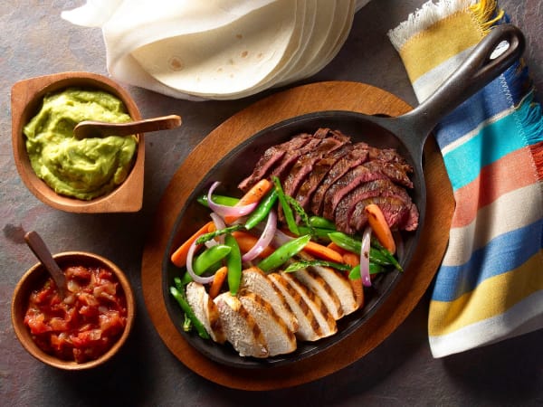 Order Mixtos (Beef & Chicken)  Fajita Online - Mexico City Cantina
