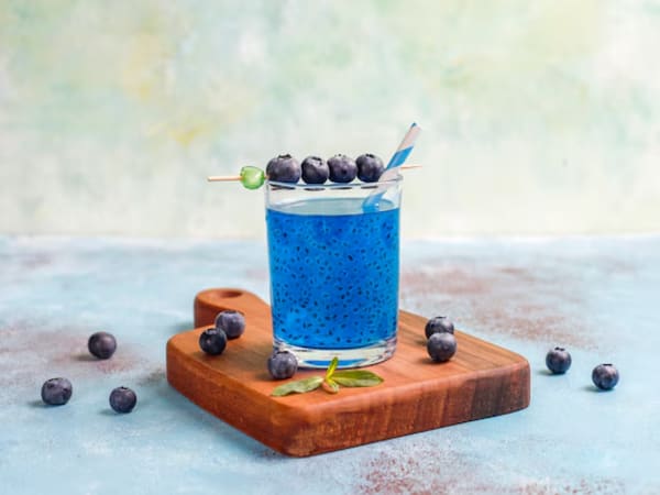 Order Mocktail Blue berry Online - Welcome Indian Restaurant